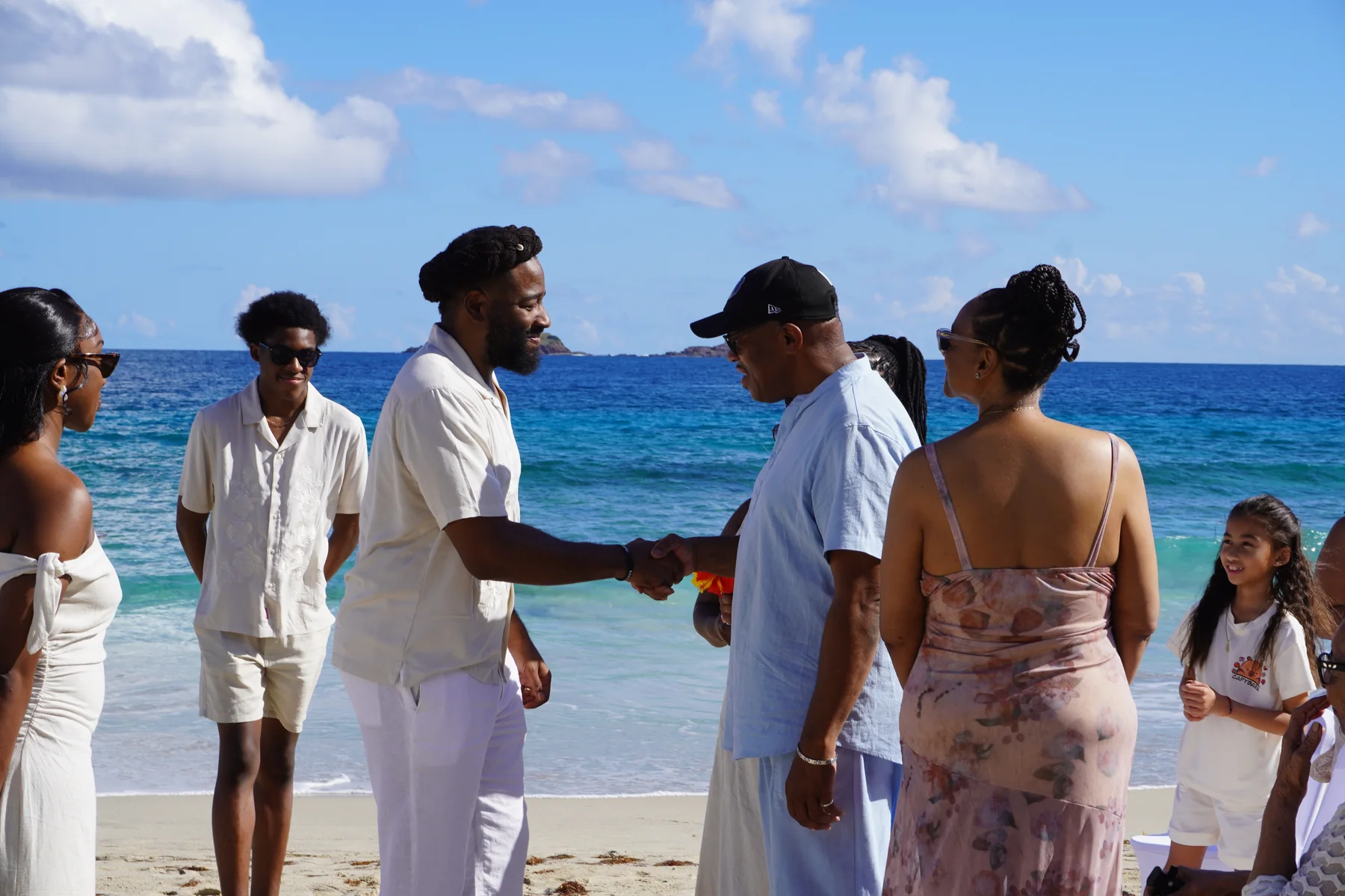 Wedding ceremony moment